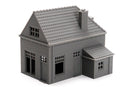 Oosterbeek WWII Single Storey House - 3D Printed Miniature Wargaming Terrain 28mm / 20mm / 15mm Scale