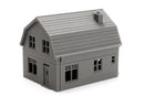 Oosterbeek WWII Double Storey House - 3D Printed Miniature Wargaming Terrain 28mm / 20mm / 15mm Scale