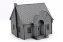 American Suburban House Set Volume 1 – Four Building Bundle - Miniature Wargaming Terrain