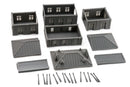 Carentan Train Station with Platform - 3D Printed Miniature WW2 Wargaming Terrain 28mm / 20mm / 15mm Scale