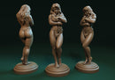 Slave Girl - Sexy Pinup - 3D Printed Minifigures for Fantasy Miniature Tabletop Games DND, Frostgrave 28mm / 32mm / 75mm