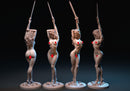 Slave Girl - Sexy Pinup - 3D Printed Minifigures for Fantasy Miniature Tabletop Games DND, Frostgrave 28mm / 32mm / 75mm