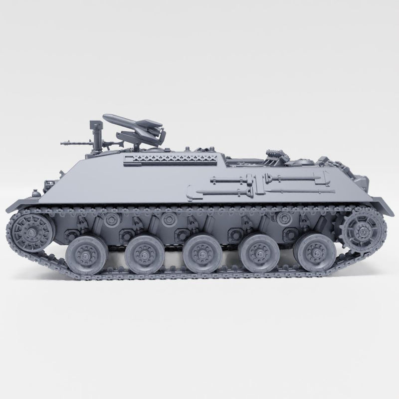 Raketenjagdpanzer 2 - West German Cold War Era - 3D Printed Miniature Wargaming Combat Vehicle