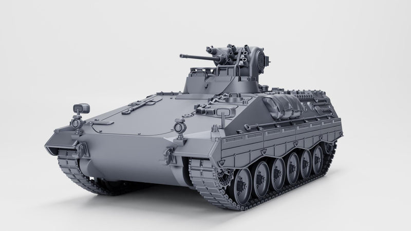 Marder 1A2 - Stowed - West German Cold War Era - 3D Printed Miniature Wargaming Combat Vehicle