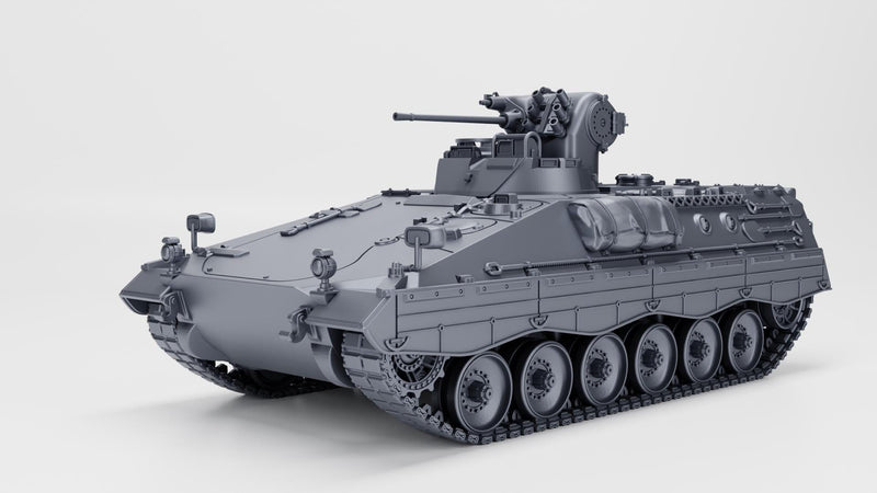 Marder 1A2 - Stowed - West German Cold War Era - 3D Printed Miniature Wargaming Combat Vehicle