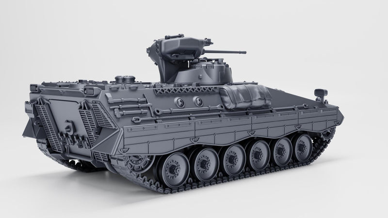 Marder 1A2 - Stowed - West German Cold War Era - 3D Printed Miniature Wargaming Combat Vehicle