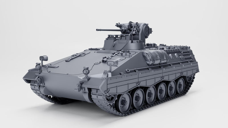 Marder 1A2 - Stowed - West German Cold War Era - 3D Printed Miniature Wargaming Combat Vehicle
