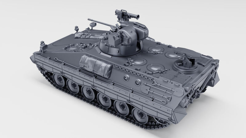 Marder 1A1 - Stowed - West German Cold War Era - 3D Printed Miniature Wargaming Combat Vehicle