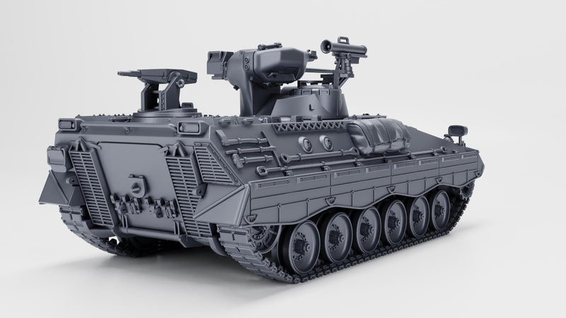 Marder 1A1 - Stowed - West German Cold War Era - 3D Printed Miniature Wargaming Combat Vehicle