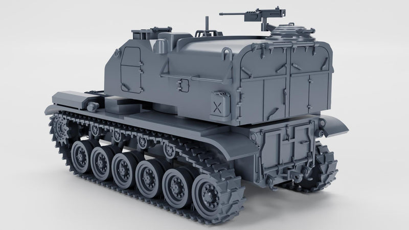 M52 105mm SPH - West German Cold War Era - 3D Printed Miniature Wargaming Combat Vehicle