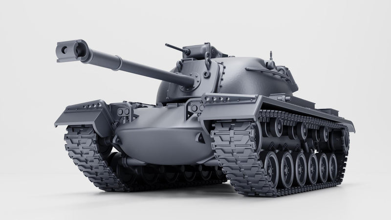 M48A2 Patton - West German Cold War Era - 3D Printed Miniature Wargaming Combat Vehicle