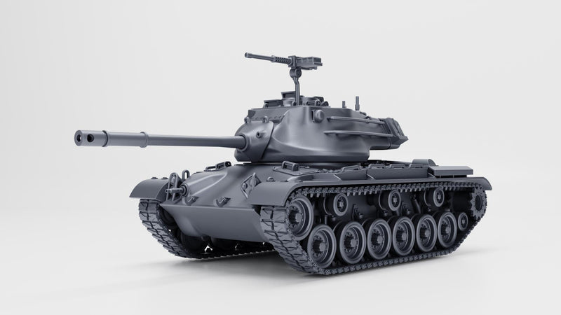 M47 General Patton II - West German Cold War - 3D Printed Miniature Wargaming Combat Vehicle