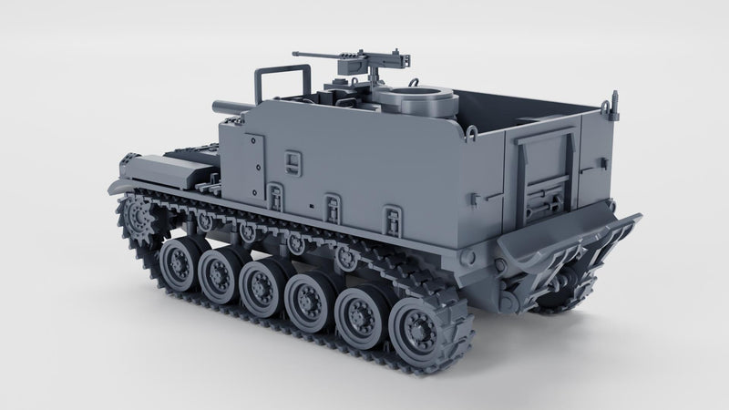 M44 155mm SPH - West German Cold War - 3D Printed Miniature Wargaming Combat Vehicle