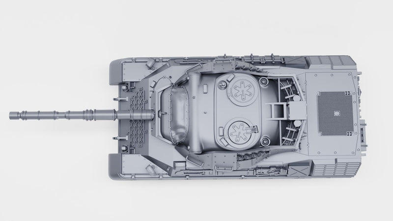 Leopard 1A1 - West German Cold War - 3D Printed Miniature Wargaming Combat Vehicle