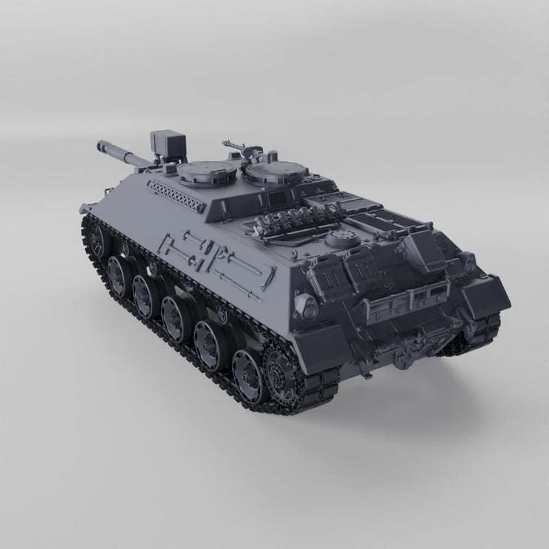 Jagdpanzer Kanone - West German Cold War Era - 3D Printed Miniature Wargaming Combat Vehicle