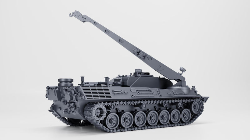Bergepanzer 2 ARV - West German Cold War - 3D Printed Miniature Wargaming Combat Vehicle