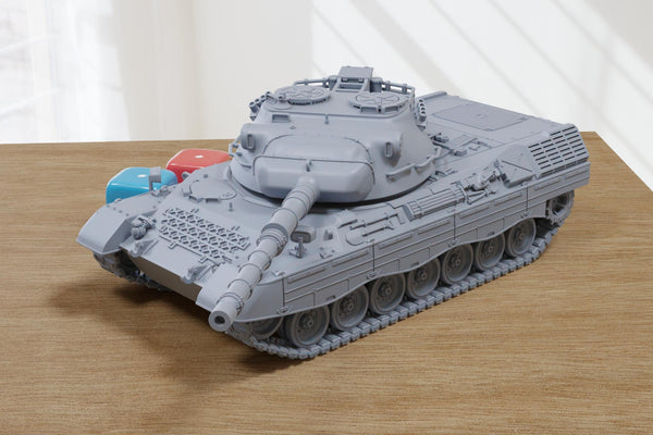 Leopard 1A2 - West German Cold War - 3D Printed Miniature Wargaming Combat Vehicle