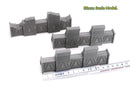 Galactic Defense Barrier Set – 35mm Sci-Fi Terrain (Legion Compatible, 40mm Halo FP Available)