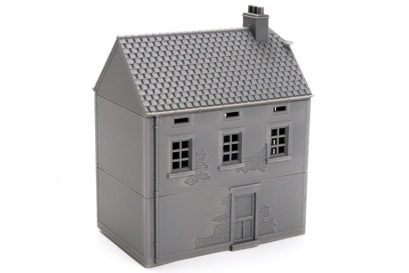 Ardennen Foy Cottage - 3D Printed Miniature WW2 Wargaming Terrain 28mm / 20mm / 15mm Scale