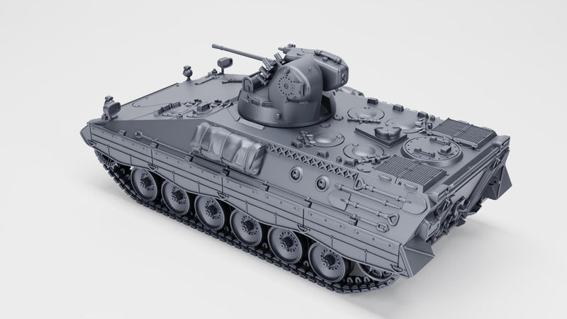 Marder 1A2 - Stowed - West German Cold War Era - 3D Printed Miniature Wargaming Combat Vehicle