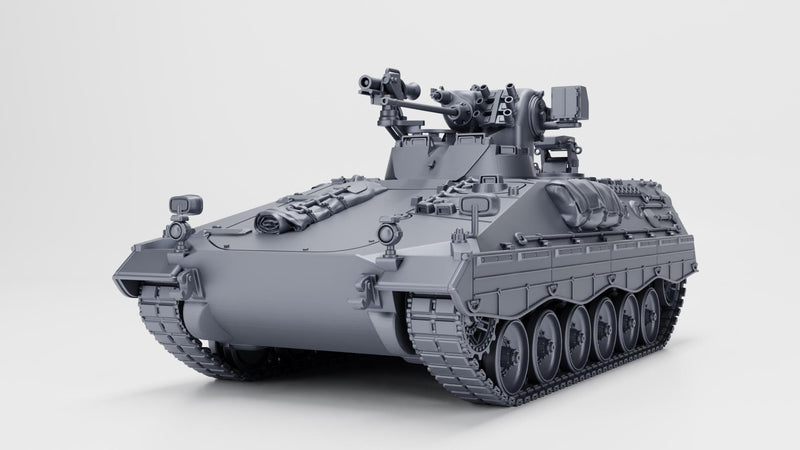 Marder 1A1 - Stowed - West German Cold War Era - 3D Printed Miniature Wargaming Combat Vehicle