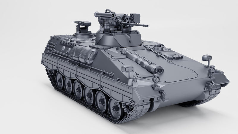 Marder 1A1 - Stowed - West German Cold War Era - 3D Printed Miniature Wargaming Combat Vehicle