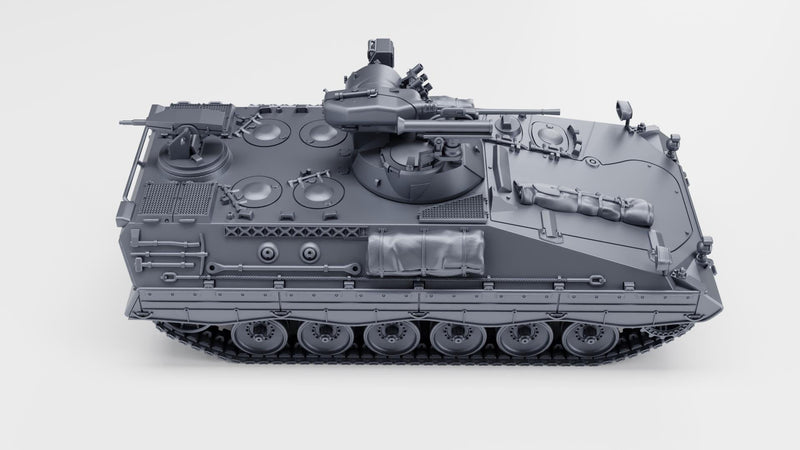 Marder 1A1 - Stowed - West German Cold War Era - 3D Printed Miniature Wargaming Combat Vehicle
