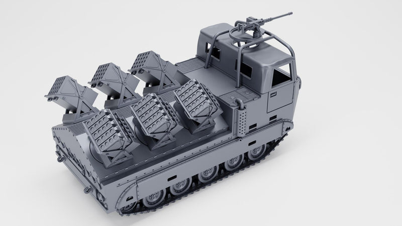 M548A1 Skorpion Minelayer - West German Cold War Era - 3D Printed Miniature Wargaming Combat Vehicle