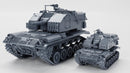 M52 105mm SPH - West German Cold War Era - 3D Printed Miniature Wargaming Combat Vehicle