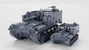 M44 155mm SPH - West German Cold War - 3D Printed Miniature Wargaming Combat Vehicle