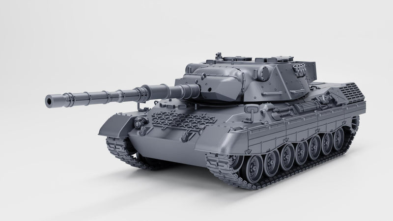 Leopard 1A1 - West German Cold War - 3D Printed Miniature Wargaming Combat Vehicle