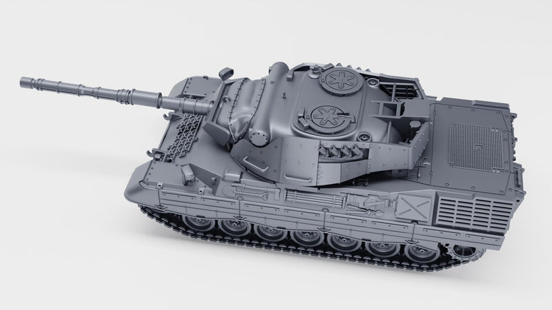 Leopard 1A1 - West German Cold War - 3D Printed Miniature Wargaming Combat Vehicle