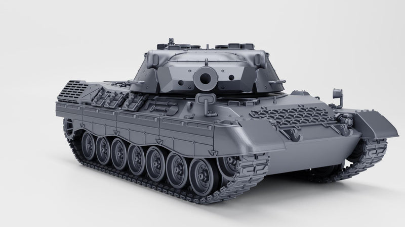 Leopard 1A1 - West German Cold War - 3D Printed Miniature Wargaming Combat Vehicle