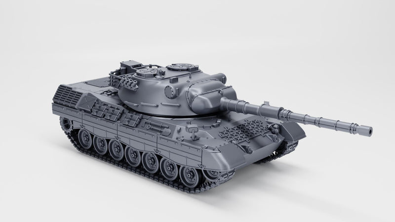Leopard 1A2 - West German Cold War - 3D Printed Miniature Wargaming Combat Vehicle