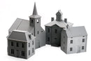 Ardennes Village Set - 3D Printed Miniature WW2 Wargaming Terrain 28mm / 20mm / 15mm Scale