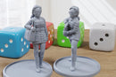 Female Covert-Overt - 3D Printed Minifigures for Modern Tabletop Wargaming 28mm / 32mm Scale