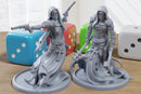 Grimdark Battle Nuns - 28mm/32mm Scale 3D Printed Miniatures for Trench Warfare Darkgrim Miniature Tabletop Wargames