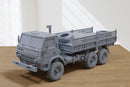Kamaz 6x6 Cargo Truck BOXES - 3D Printed Miniature Tabletop Wargaming Combat Vehicle 28mm / 15mm Scale