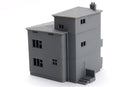 Small East European Apartment Block 4 - 3D Printed Miniature Wargaming Terrain (Cold War / Modern / Zona Alfa)