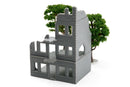 Stalingrad Ruined Building MTST6 - 3D Printed Miniature Wargaming Terrain (WWII Urban Ruins)