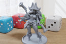 Misstress Fortuna Sexy Pin-Up - 3D Printed Minifigure for Fantasy Miniature Tabletop Games DND, Frostgrave 28mm / 32mm / 75mm