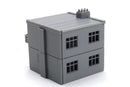 Small East European Apartment Block 2 - 3D Printed Miniature Wargaming Terrain (Cold War / Modern / Zona Alfa)