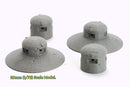 WW2 Maginot Line Cloche GFM Type A Bunker – Wargaming Terrain | French Bunker | WWII Tabletop Scenery | Miniature Battlefield