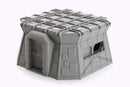 Bastion-9 Grimdark Sci-Fi Pillbox – 28mm 3D Printed Tabletop Terrain Bunker with Removable Roof