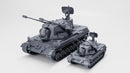 Flakpanzer Gepard SPAAG - West German Cold War - 3D Printed Miniature Wargaming Combat Vehicle