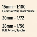 Derivatsiya-PVO 2S38 - Modern War - 3D Printed Miniature Wargaming Combat Vehicle