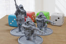 Stalker Sniper Trio - 3D Printed Minifigures - Post Apocalyptic Miniature for Tabletop Wargames like Zona Alfa