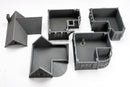 Medieval Night District Bundle, 28mm Fantasy RPG Terrain, 4 Tabletop Buildings