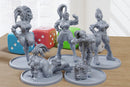 Sexy She-Orc Pinup Babes Squad - 28mm/32mm Scale 3D Printed Miniatures Tabletop Wargaming