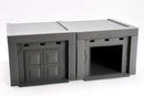 Soviet Truck Garage, 28mm Modern Wargaming Terrain, Zona Alfa Vehicle Workshop